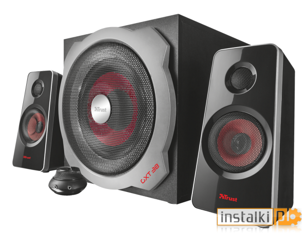Trust GXT 38 2.1 Ultimate Bass Speaker Set – instrukcja obsługi